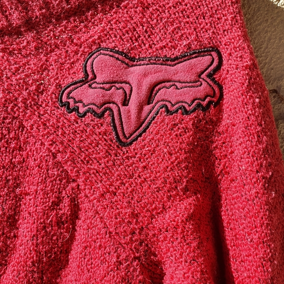 Pink & Black Marbled Fox Sweater - Picture 4 of 4